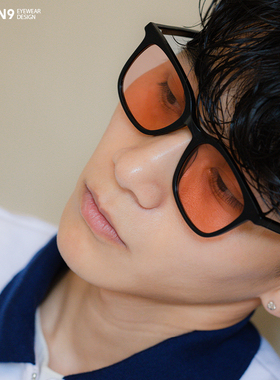 复古半透明浅色素颜显白太阳镜