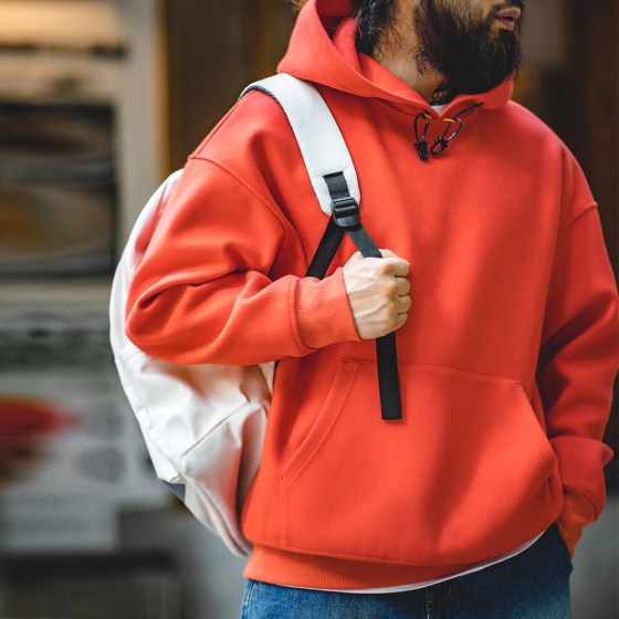 Madden workwear American casual woolen hooded sweatshirt