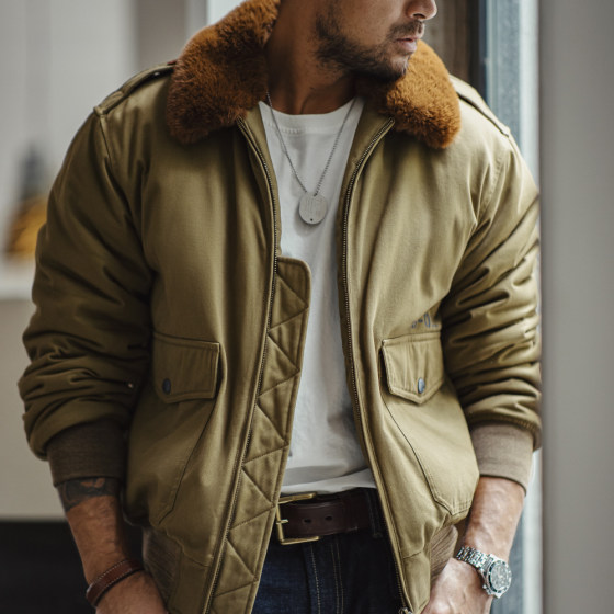 Madden Workwear American Retro B10 Bomber Cotton Clothes