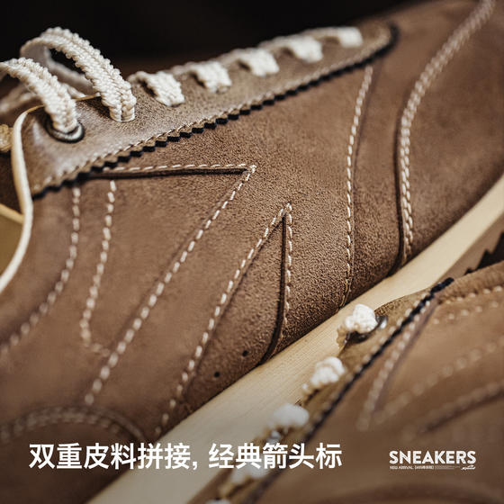 Madden 2026 Winter New Retro Jogging Forrest Training Shoes Men's Versatile Sports Breathable Casual Baseball Shoes