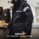 Madden workwear American mid-length navy parka windbreaker