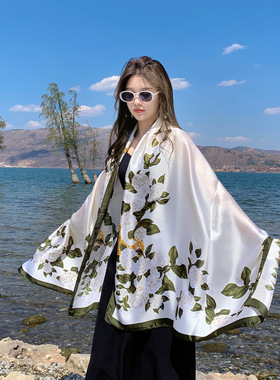 silk scarf women pashmina scarves Chinese souvenir China