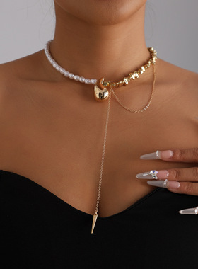 欧美跨境饰品仿珍珠拼接CCB串珠