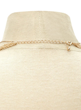 欧美跨境饰品街拍潮流新款链式层