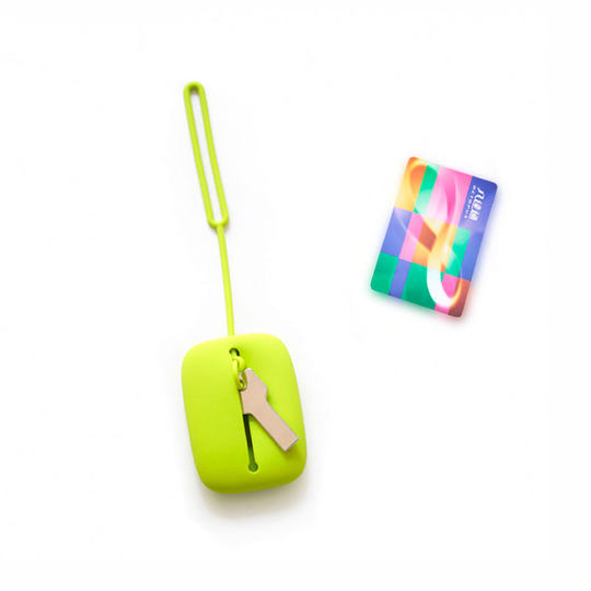 Emoi basic life male and female couple silicone key bag