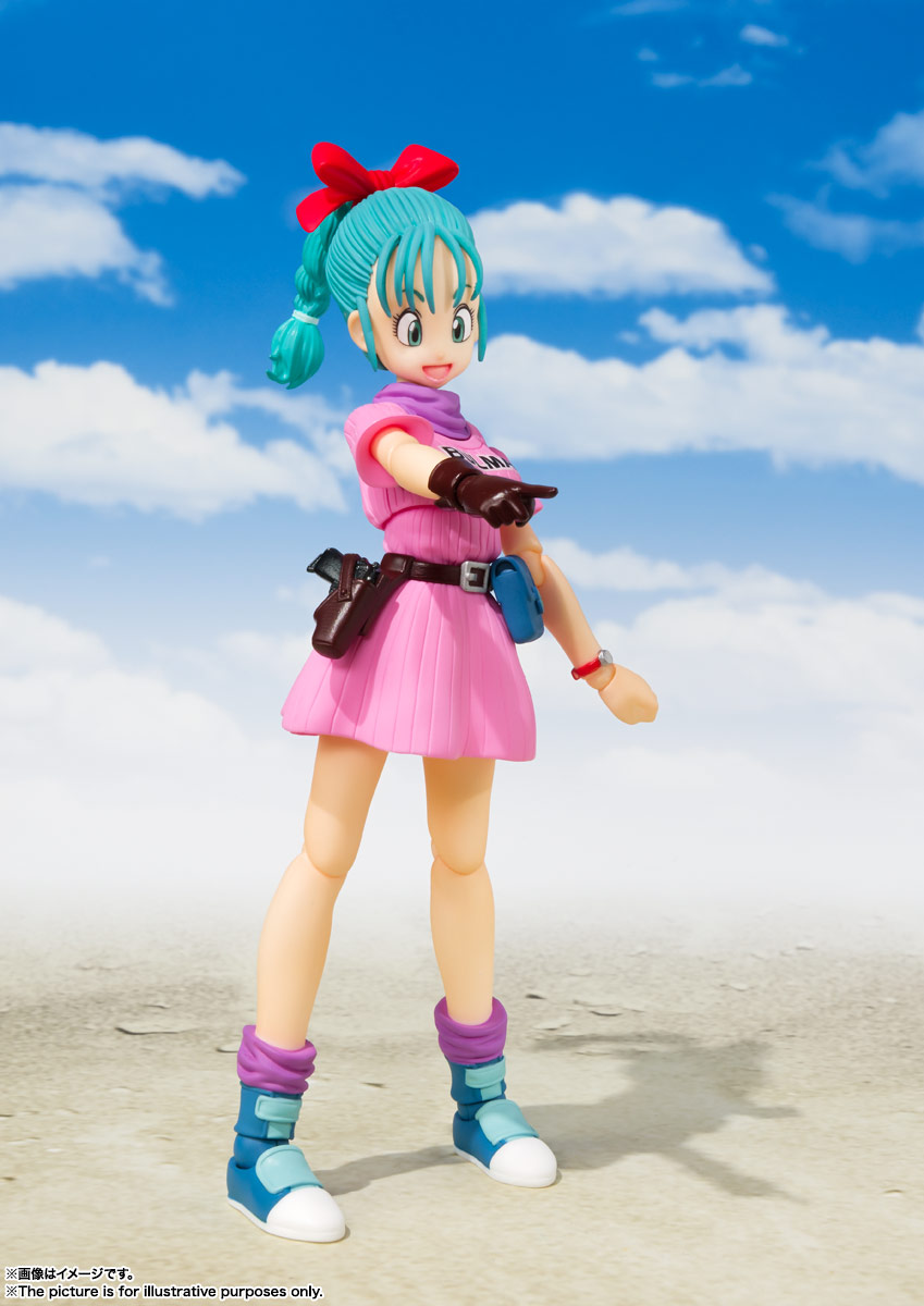 预订 万代 SHF 七龙珠 布尔玛 BULMA 大冒险的开始 可动手办 再版