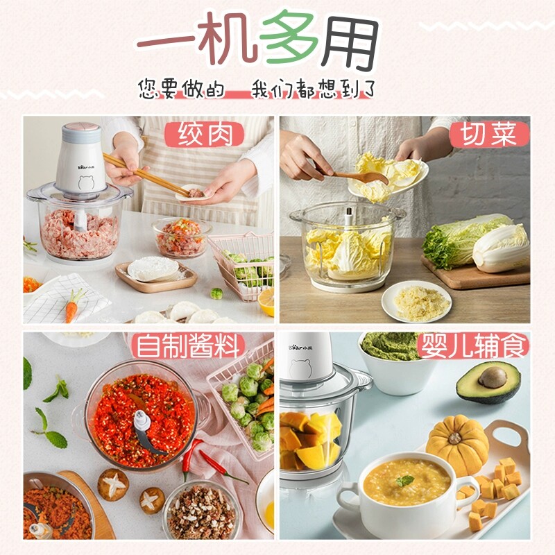  奈西文电器绞肉/碎肉/绞菜机