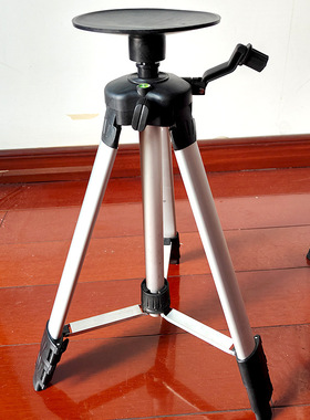 罗经杖风水罗盘支架折叠式袖珍三脚架无磁测量水平吸盘创意支架