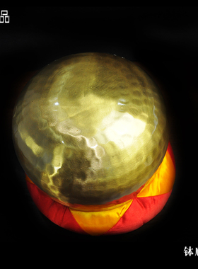 打击乐器黄铜修行钵多款尺寸