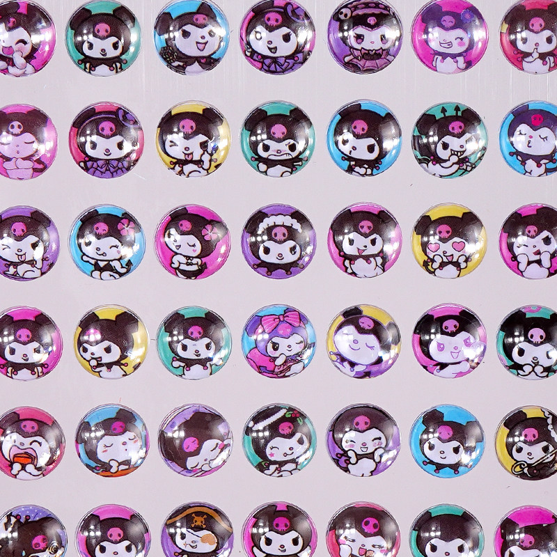 儿童水晶钻石贴画卡通库乐米3d立体宝石小朋友奖励贴贴画玩具,淘宝优惠券,粉丝福利购,淘宝优惠卷