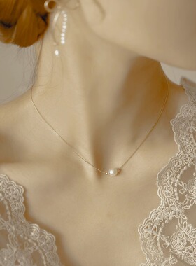 简约高级气质珍珠项链