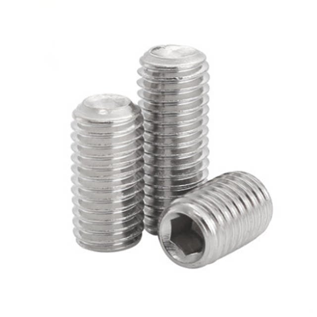 304 stainless steel hexagonal concave end tightening