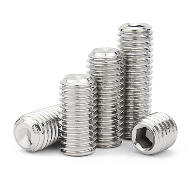 304 stainless steel hexagonal concave end tightening