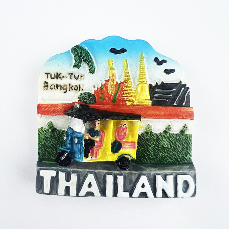 泰国曼谷清迈普吉岛芭提雅象岛旅游纪念品磁力贴冰箱贴收藏伴手礼-图2