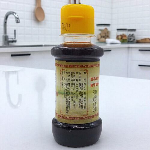 恒克蟹醋/镇江特产/螃蟹专用调料/阳澄湖大闸蟹100ML塑料小瓶包装 - 图2