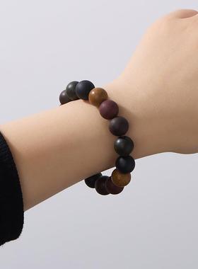 源头工厂古法12MM五行合香珠手串中药多宝佛珠手串情侣手饰