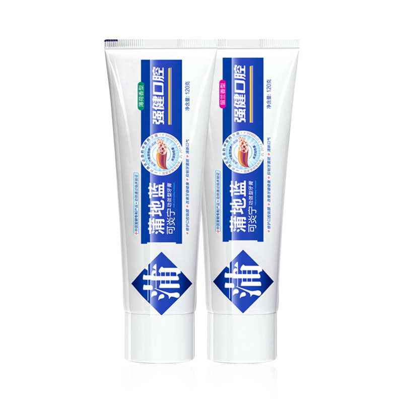 蒲地蓝可炎宁120g牙龈出血牙垢牙膏 蒲地蓝牙膏