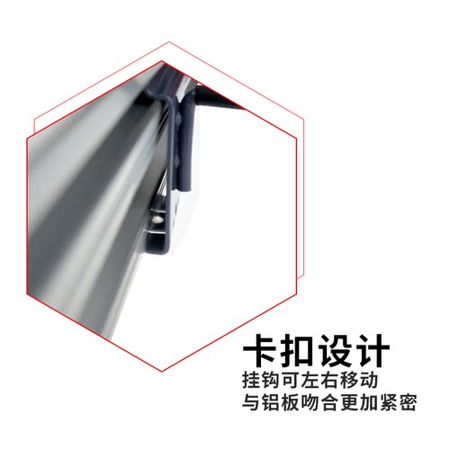 铝合金槽板槽条工具挂板墙上挂钩挂板车库组合收纳用槽板导轨 - 图1