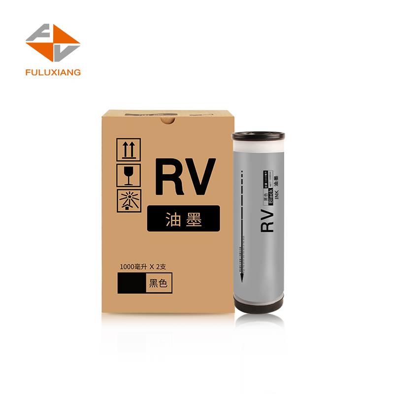 FULUXIANG适用理想RV油墨RZ370 RV3660c 3690 5690 3790 RV2590 RV2450 RZ230N RV2460 RV2490 S-4252V油墨-图0