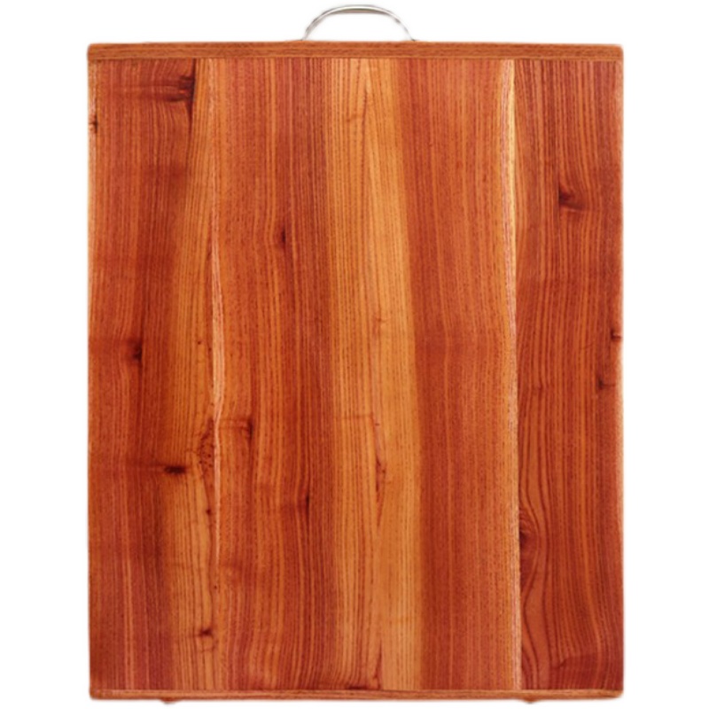 香椿木家用菜板防霉实木切菜板砧板长方形厨房案板水果菜板和面板 - 图3