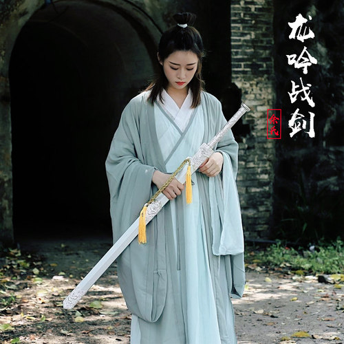 龙泉市余氏宝剑汉剑长剑刀具防身长款剑锰钢刀剑冷兵器未开刃 - 图0