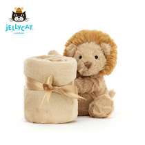 British Jellycat Wavy Lions Comfort Towel Baby Wool Suede Toy Soft Doll Baby Gift