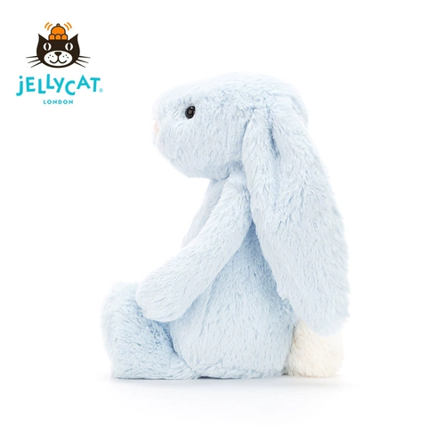 Jellycat, застенчивый синий мягкий милый кролик, мягкая кукла, Великобритания, подарок на день рождения
