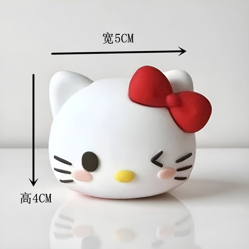 网红软胶kt蛋糕摆件卡通可爱kt猫头烘焙甜品kt猫头立体拍照道具,淘宝优惠券,粉丝福利购,淘宝优惠卷