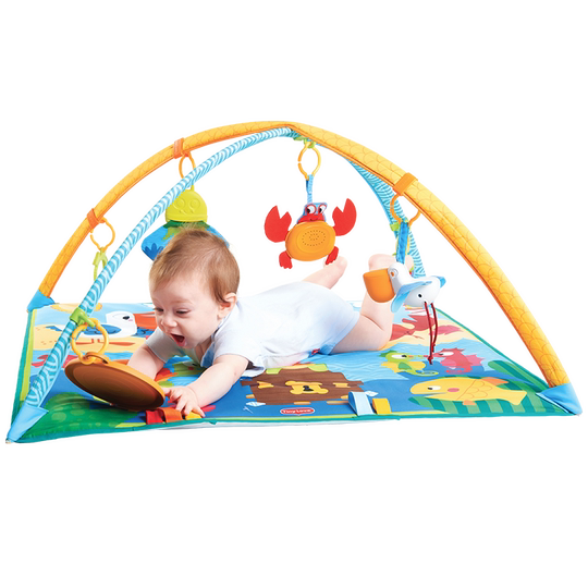 TinyLove婴儿健身架新生儿礼物宝宝躺着玩具0-3-6个月音乐游戏毯