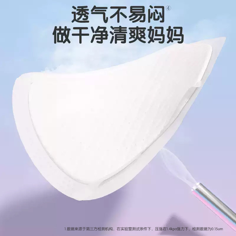 Ankesin anti-overflow breast pads, ultra-thin and breathable during lactation