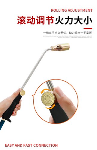 金字牌喷火枪 烘烤枪 液化气喷火枪 烧毛枪 煤气焊炬 焊枪 烤枪 - 图3
