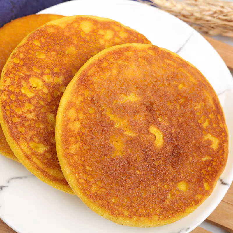 缔福宝玉米面饼110g*10个 东北玉米面粗粮饼早餐速食加热即食,淘宝优惠券,粉丝福利购,淘宝优惠卷