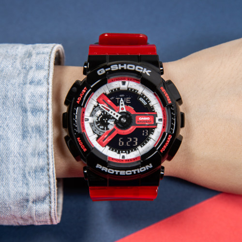 卡西欧G-SHOCK手表男黑金GA-110GB-1A/1B黑武士限量防水运动男表 - 图2