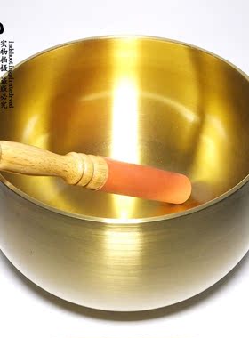 高档台湾纯铜念佛引磬