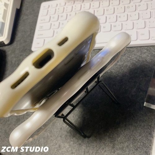 简约纯色适用iphone17promax手机壳苹果15plus高级ins风陨石12小众个性16硅胶软壳14pro全包防摔13promax日韩 - 图2