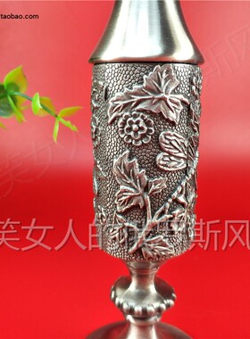 俄罗斯金属台面蝴蝶欧式风插瓶