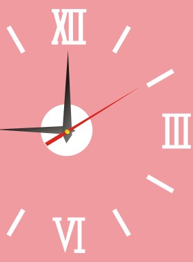 超静音diy钟表盘挂钟圆盘机芯