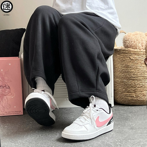 球鞋定制 Nike/耐克 Court Borough 白柚清茶告白信复古女子板鞋 - 图2
