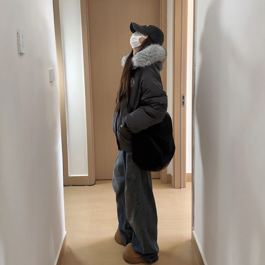 Chaqueta de algodón Parker retro americana para mujer, Invierno 2025, nueva chaqueta gruesa de algodón holgada para parejas, ropa de trabajo de alta gama