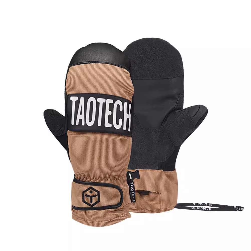 TaoTech23-24新款日本网红款单板滑雪手套内置护腕内五指可放雪卡 - 图3