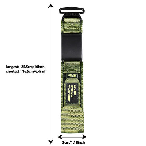 适用Whoop手环尼龙两节表带Whoop4.0尼龙两节款金属环腕带外贸款 - 图2