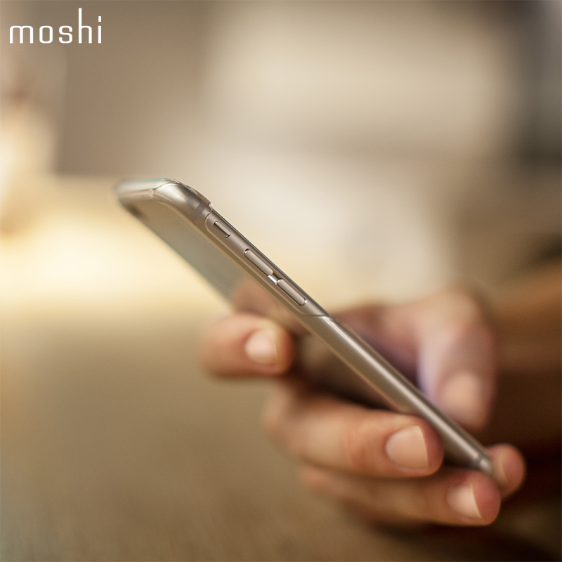 Moshi摩仕蘋果6手機殼iphone6plus透明纖薄手機套6s防摔保護硬殼