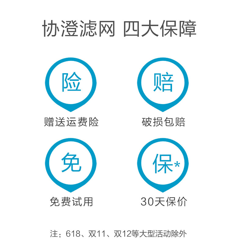 适配TCL空气净化器过滤网TKJ400A5 TKJ400F-S3活性炭hepa滤芯套装 - 图3