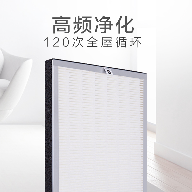 适配兰舍新风系统ERV250空气净化器HEPA中效过滤网海帕滤芯