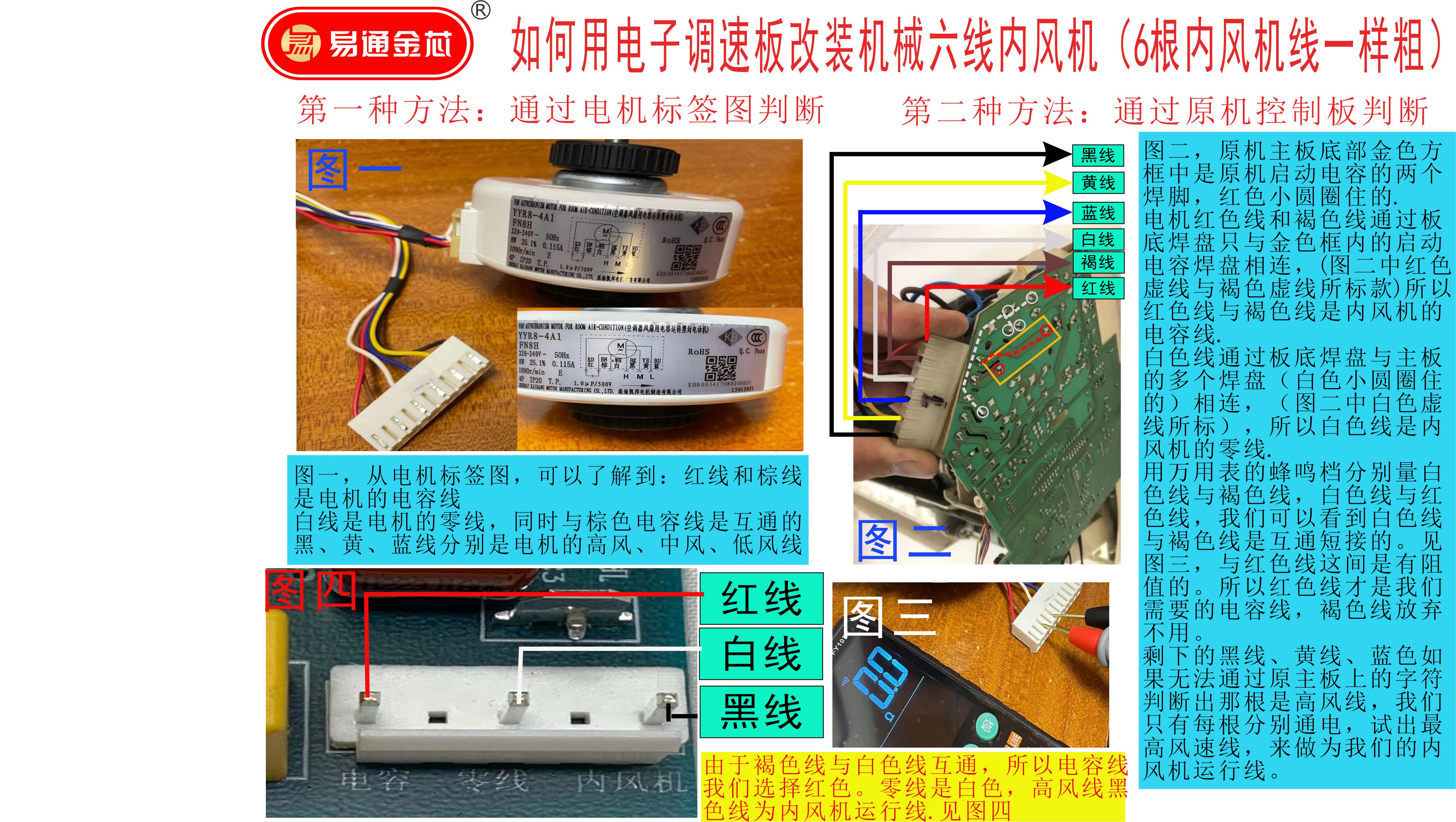 全新通用PG电机挂机空调万能电脑板单探头单冷型通用空调主板 - 图3