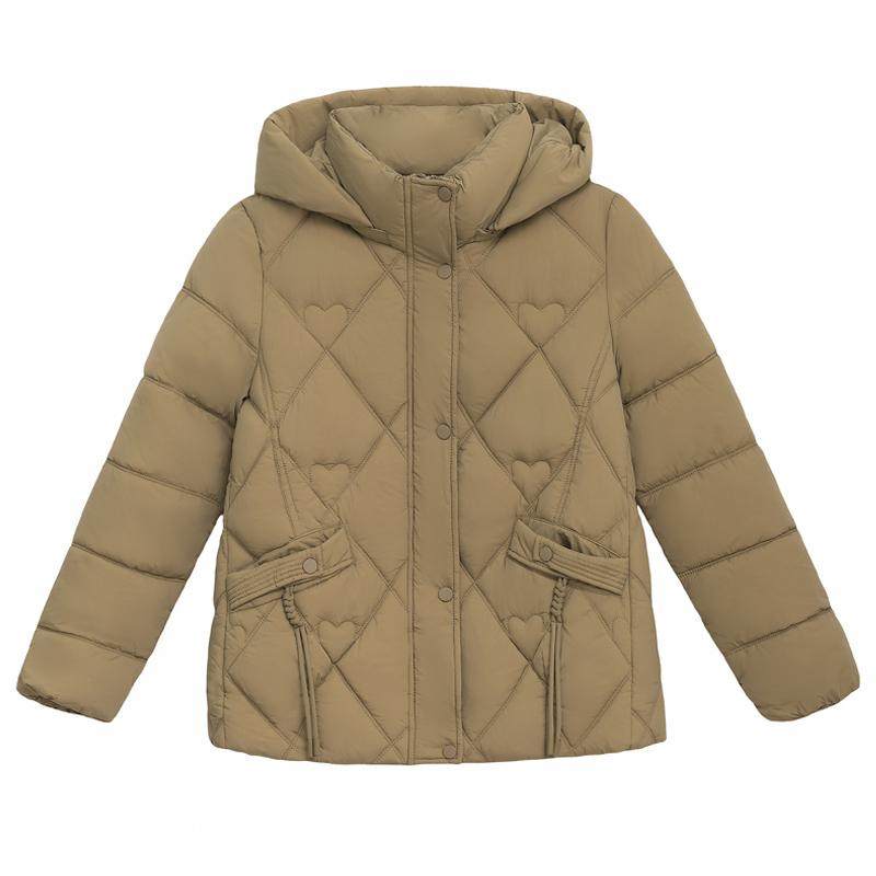 啄木鸟棉衣女款爆款2024新款中年妈妈冬装时尚小棉袄短款棉服外套,淘宝优惠券,粉丝福利购,淘宝优惠卷