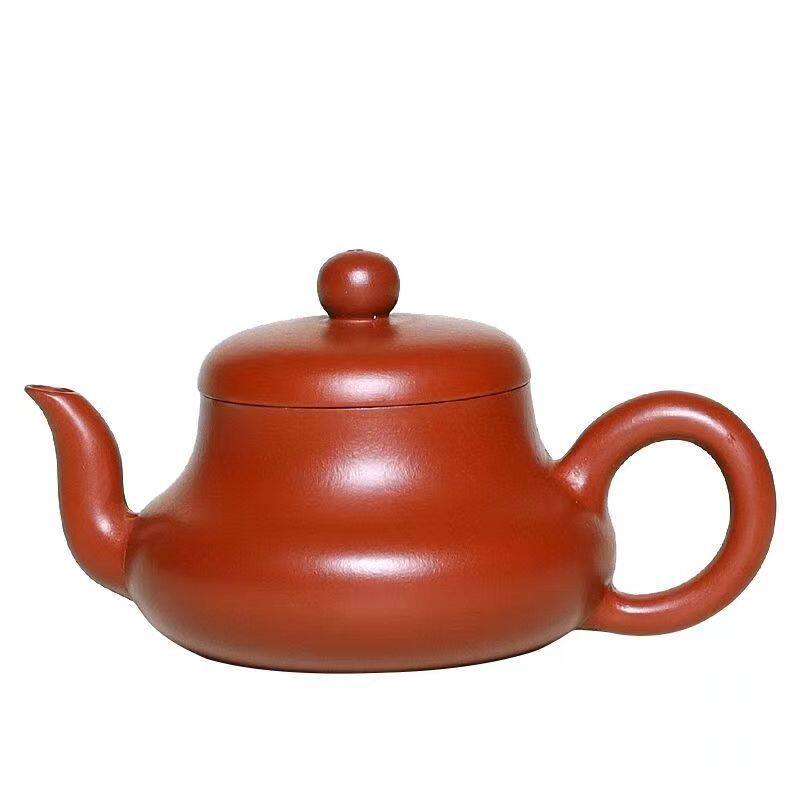 Authentic Yixing small-capacity purple clay pot ore Dahongpao sketch Junde pot one-person kung fu teapot tea set gift
