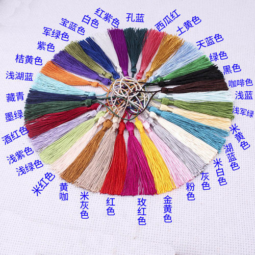 流苏穗子diy手工材料小号流苏灯笼古风发饰书签礼品盒小挂件吊穗 - 图2