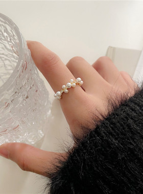 other女合金甜美珍珠戒指