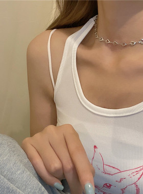 ins潮风小众设计高级感锁骨链